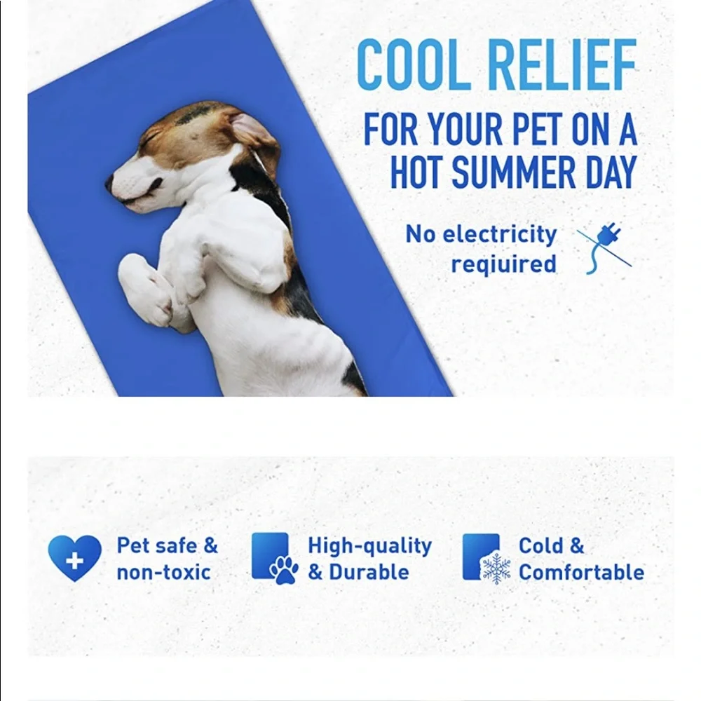 Cooling mat for pets